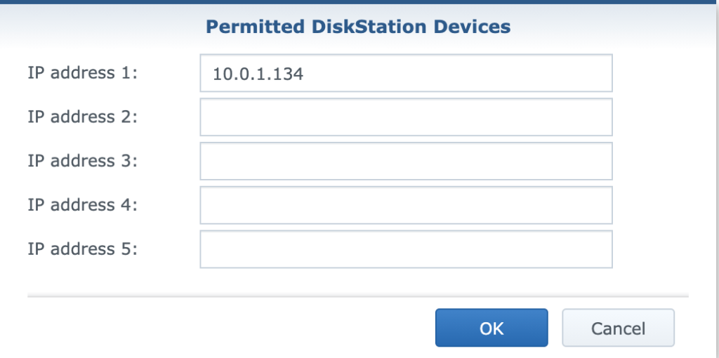 synology ups server